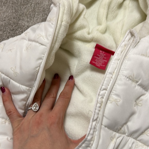 Infant Snow Suit (white) girls - Picture 4 of 4